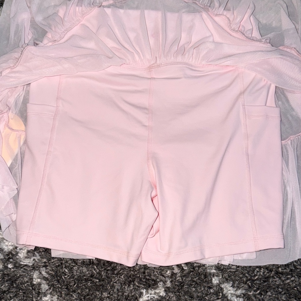 NWT Blogilates Popflex Light Pink Ballerina Mini Skort - Small - Picture 5 of 6